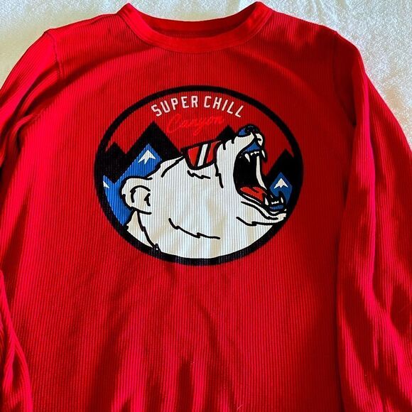 Old Navy Long Sleeve Big Boy Youth Shirt Size 10 - Picture 2 of 4